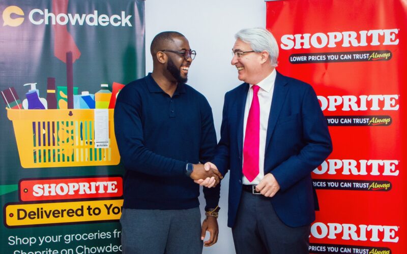 Chowdeck X Shoprite partnership