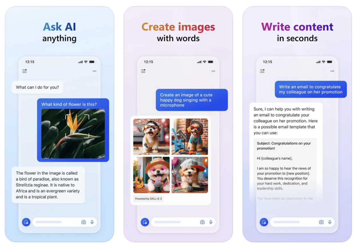 Microsoft's Copilot AI Now Available On iOS and Android. - Techmoonshot
