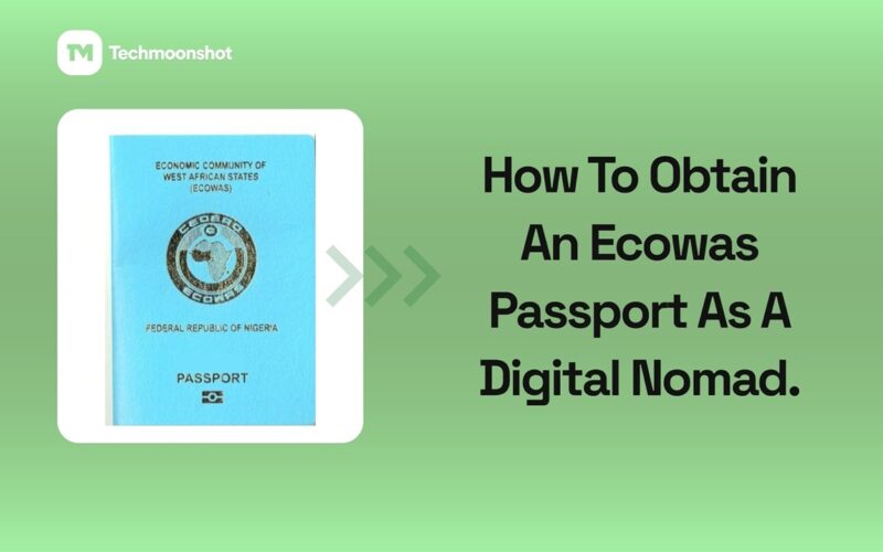 image of an ecowas passport